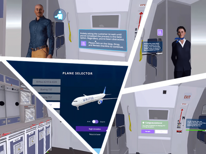 UNITED - IN-FLIGHT DOOR OPERATIONS screenshot 1