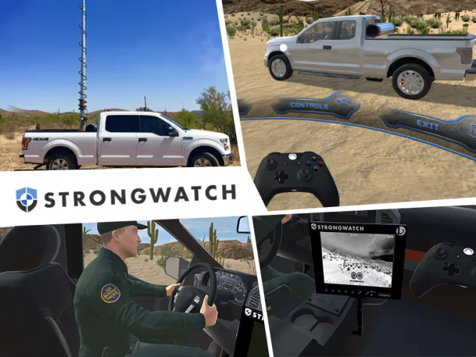 STRONG WATCH - DEMO OF A STRONG SURVEILLANCE SYSTEM screenshot 1