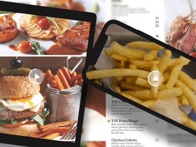 AR RESTAURANT MENU APP screenshot 1
