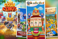 COIN KINGS - A MOBILE SLOT GAME WITH MULTI-PLAYER FEATURES AND GUILD MECHANICS