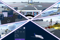 UNITED - PUSHBACK - TRAINING SIMULATION IN VIRTUAL REALITY