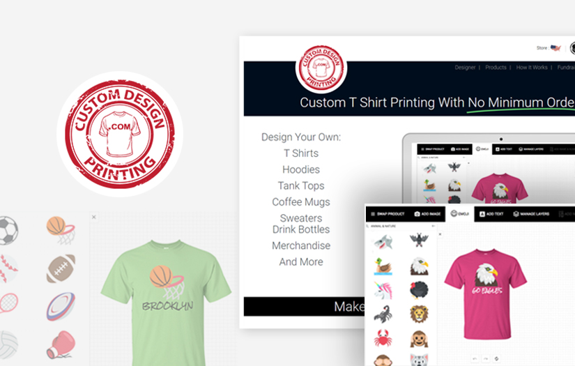 CUSTOM DESIGN PRINTING screenshot 1