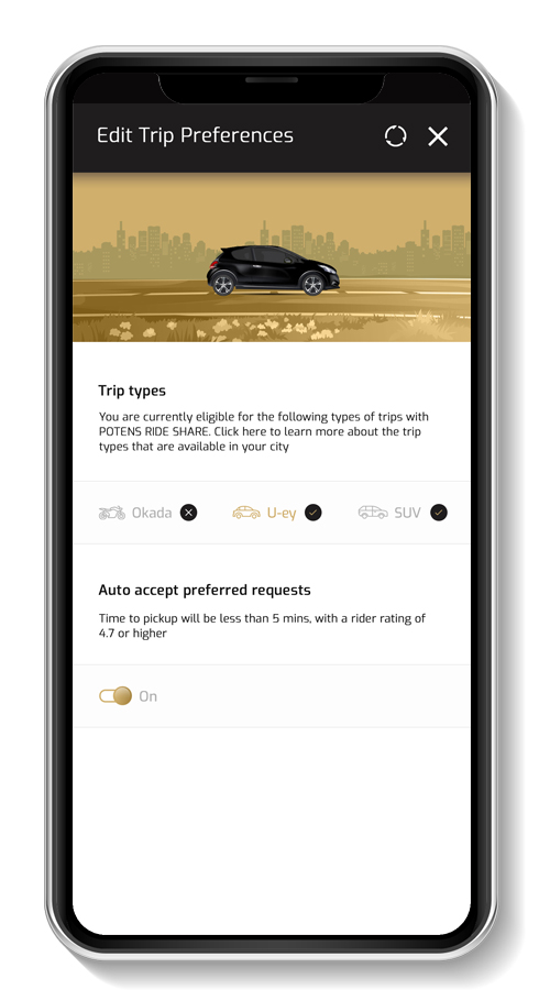 POTENS RIDER screenshot 4