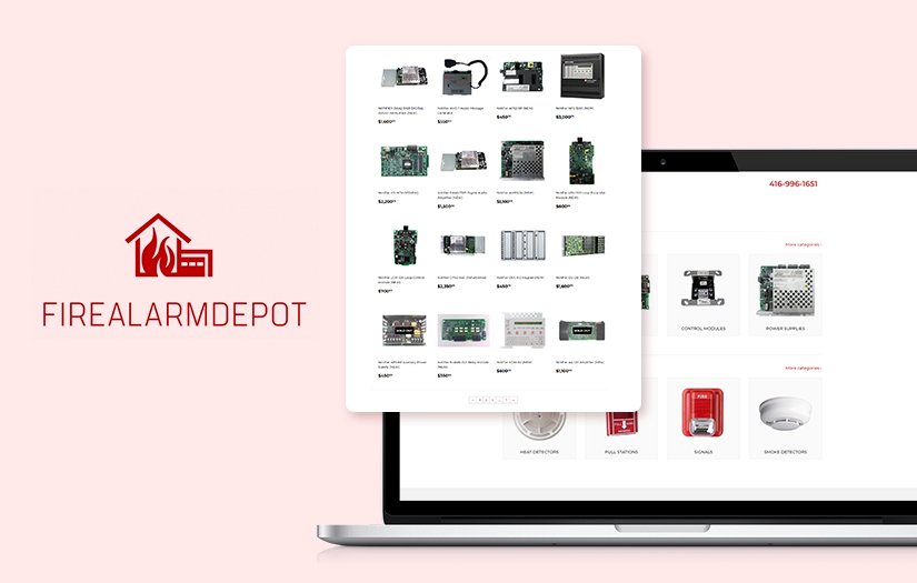 Fire Alarm Depot -Search Engine Visibility screenshot 1