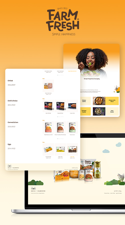 Farm Fresh- Content-based website screenshot 1