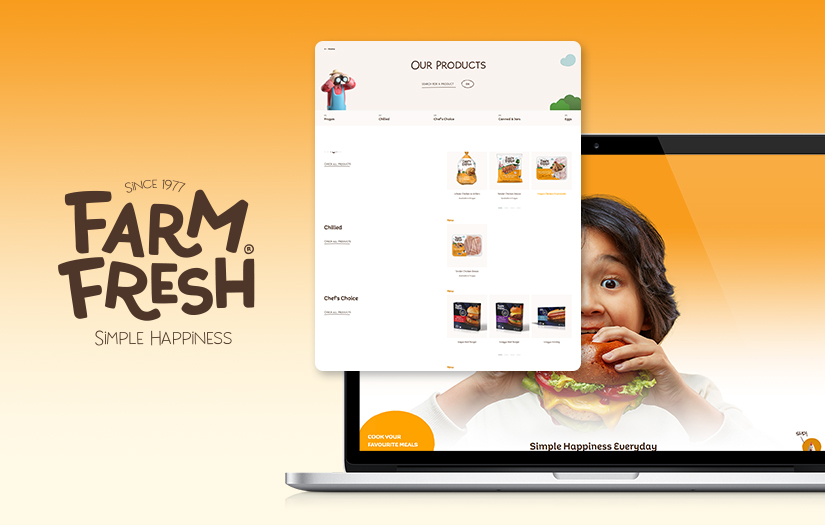 Farm Fresh- Content-based website screenshot 2