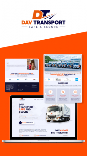 DAV Transport - Developing online booking system screenshot 1