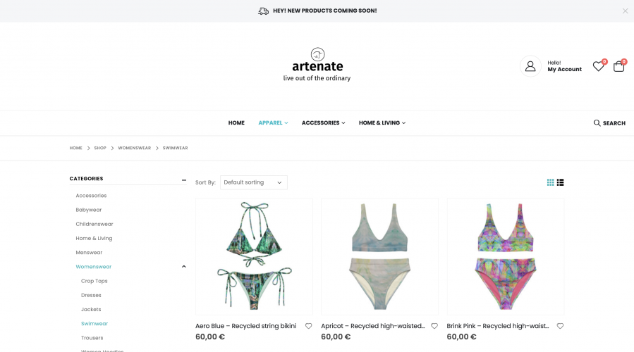 Artenate.com screenshot 2