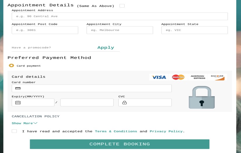 Appointment Booking System screenshot 4