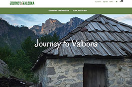 Journey to Valbona website development