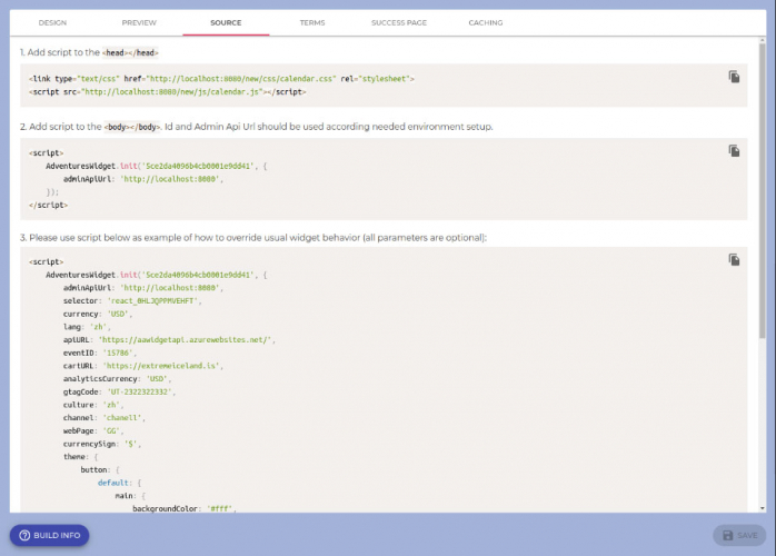 Improving Arctic Adventures Travel-Booking Widgets screenshot 2