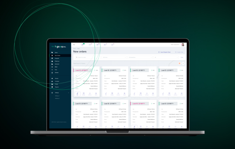 Digital Truck Management Platform for Logicorp.inc Logistics screenshot 2
