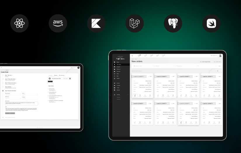 Digital Truck Management Platform for Logicorp.inc Logistics screenshot 1