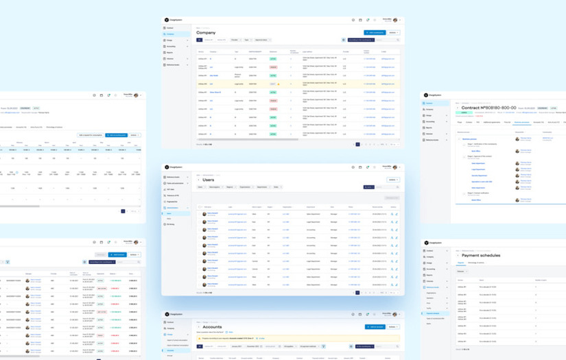 Billing CMS for the Energetic Company screenshot 1