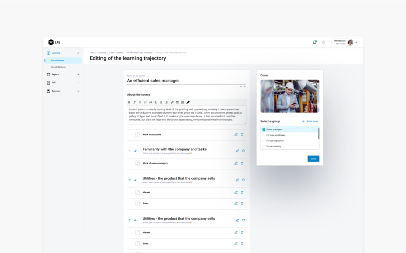 LMS Mobile App: Case screenshot 2