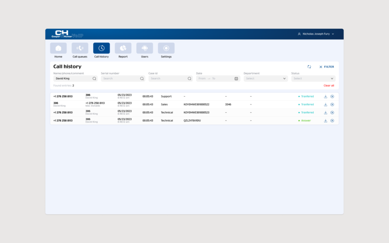 Cooper&Hunter: AI for customer calls screenshot 5