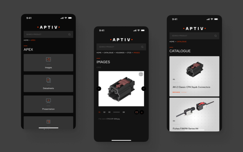 APTIV: a mobile catalog of the products screenshot 4
