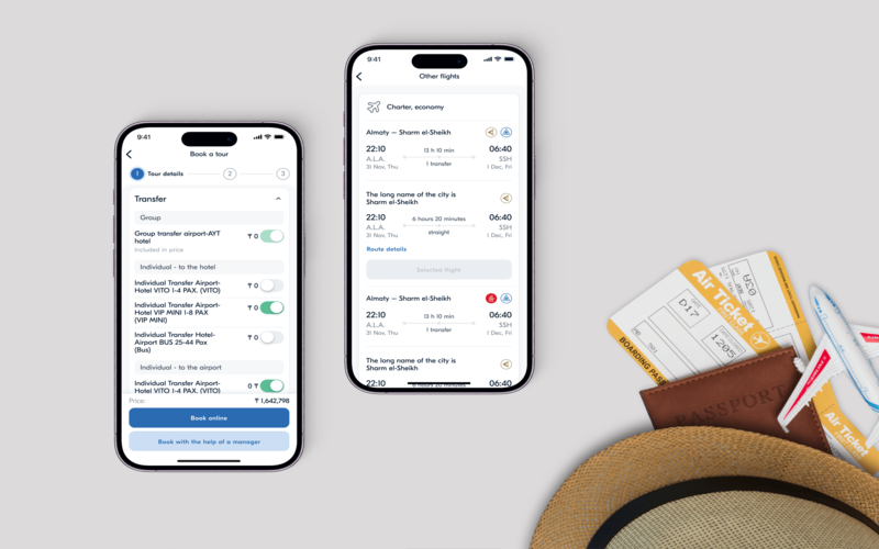 The Kaztour travel app screenshot 2