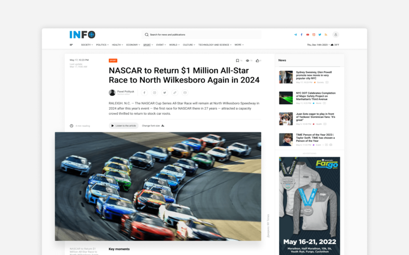 INFO: a digital ecosystem for a network of online media screenshot 2