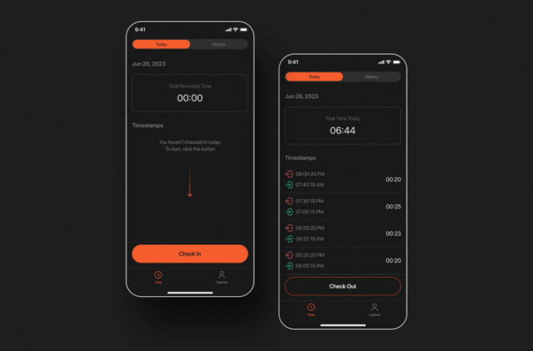 GPS Check-In App screenshot 2