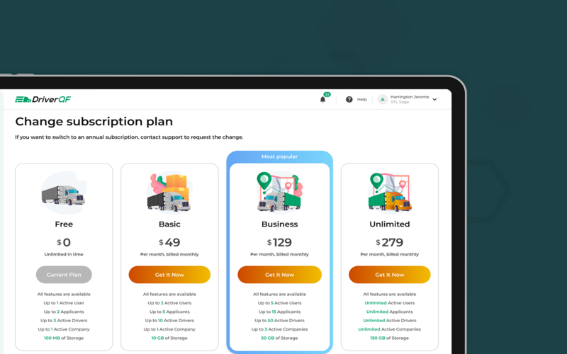 DriverQF: HRM platform for logistics service providers screenshot 3
