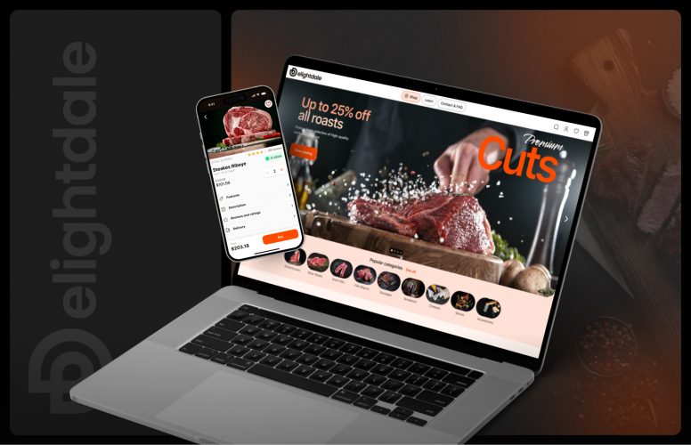 DelightDale: Fine wines and delicacies for sale online screenshot 2