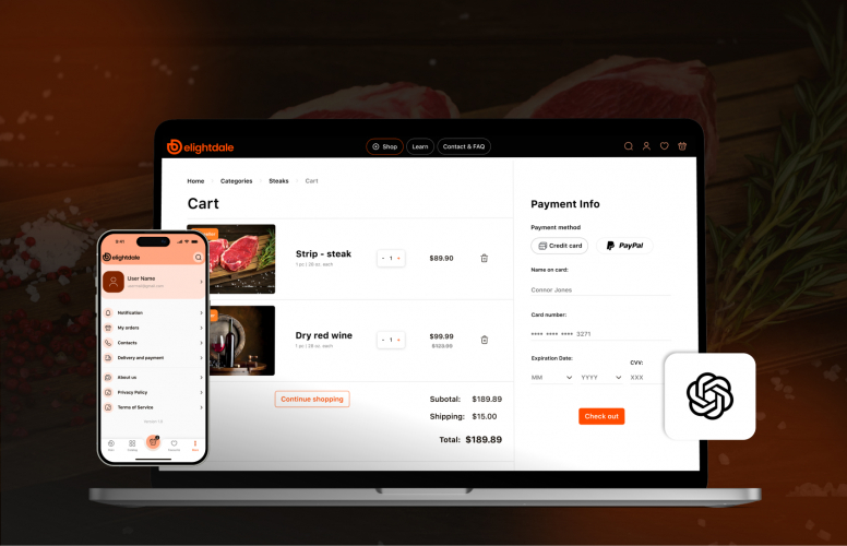 DelightDale: Fine wines and delicacies for sale online screenshot 1