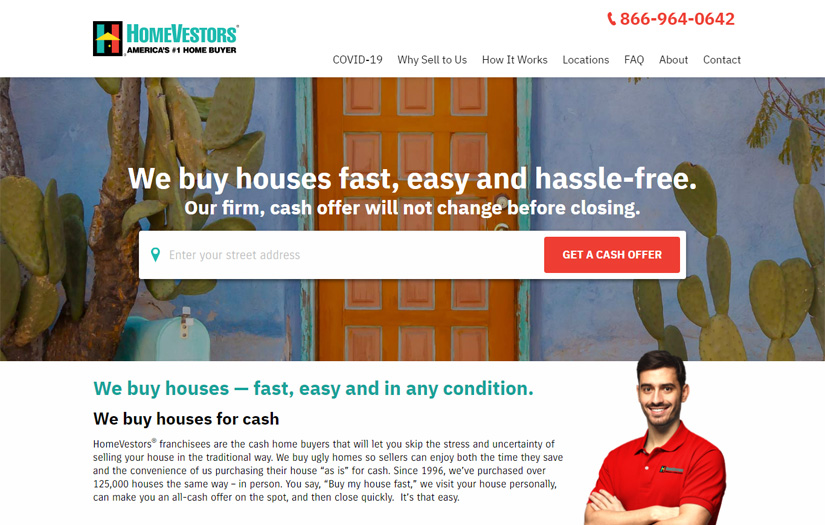 HOMEVESTORS screenshot 1