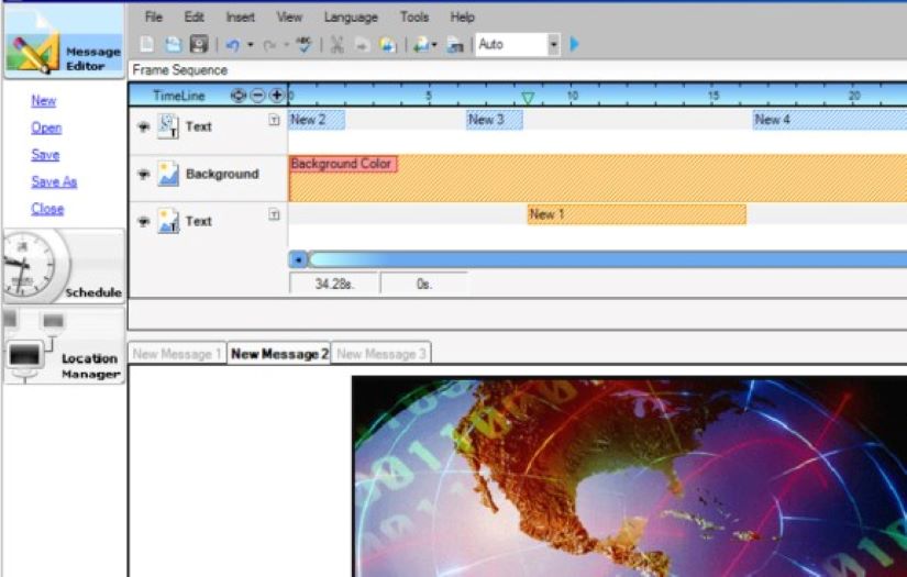 Ooh! Media Application and Sign Player screenshot 1