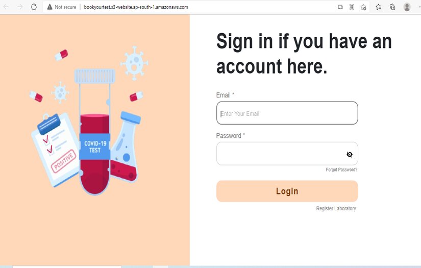 Book Your Test screenshot 1