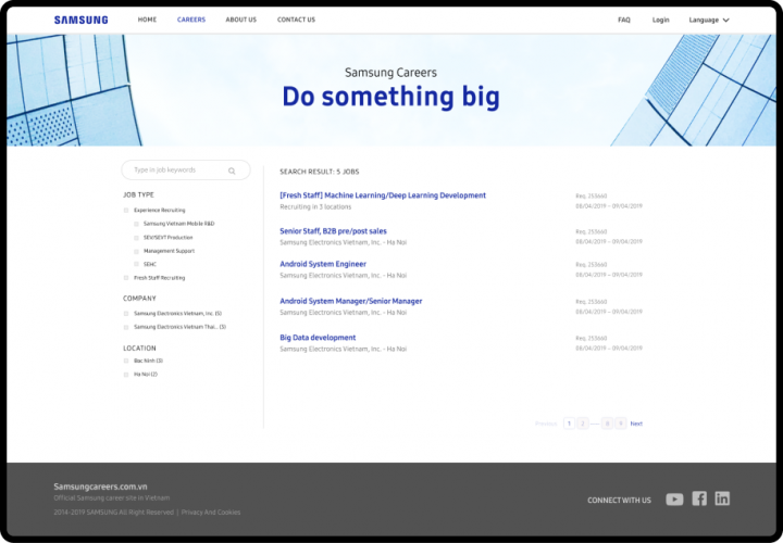 Samsung Careers screenshot 3