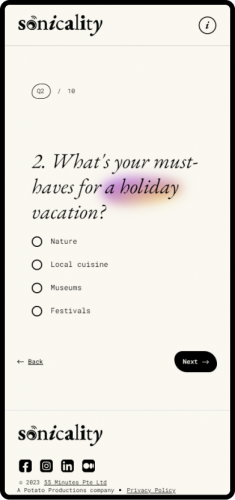 Sonicality screenshot 1