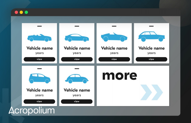 Automotive E-commerce Software Development screenshot 2