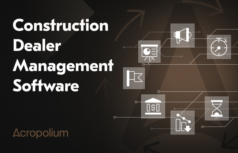 Software for Construction Dealer Management  screenshot 1