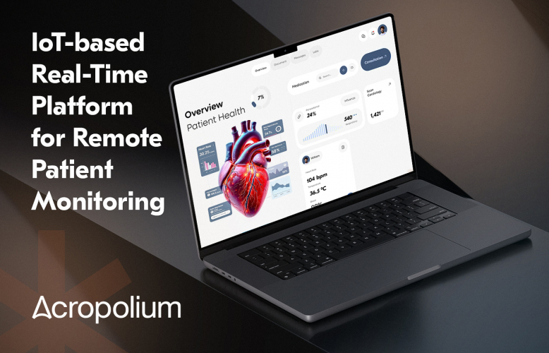 IoT-based Software for Health Monitoring screenshot 1