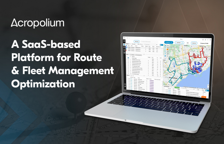 SaaS-based Platform for Route Optimization & Planning screenshot 1