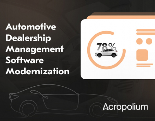 Automotive Dealership Management Software Modernization screenshot 1