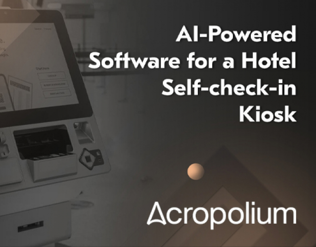 AI Hotel Self Check‐in Kiosk Software Development screenshot 1