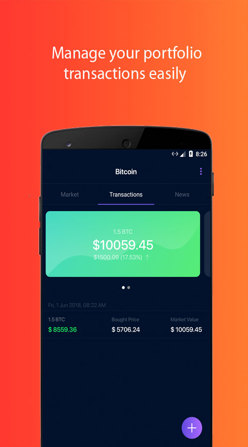 Lambo Crypto Portfolio Tracker screenshot 5