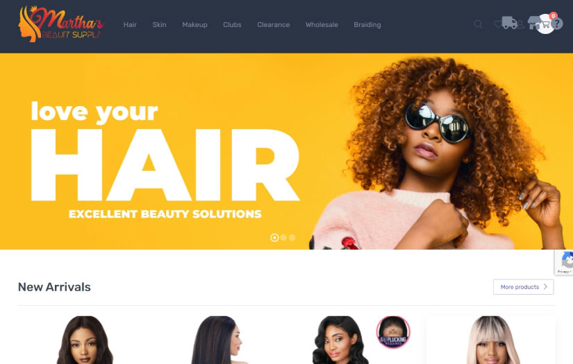 Martha's Beauty Supply & Braiding screenshot 1