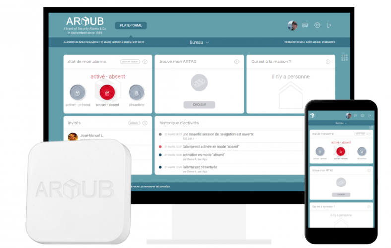 Home security IoT system screenshot 1