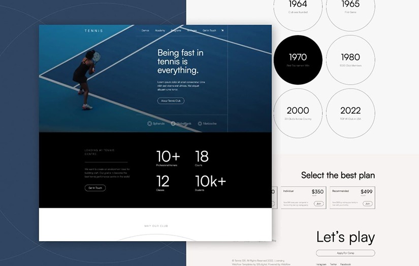 Tennis 128 screenshot 1