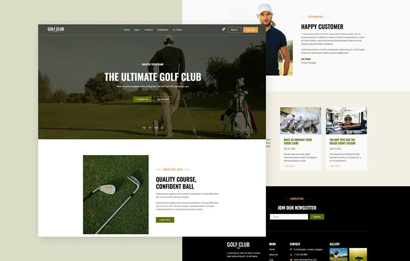 Golf Club 128 screenshot 1