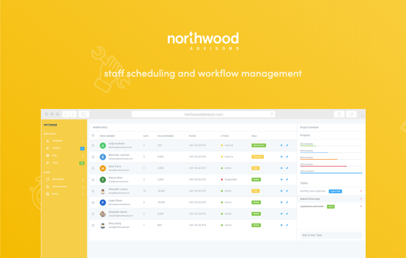 Northwood Advisors screenshot 1