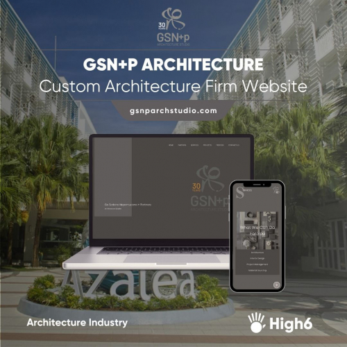 GSN+P – Architecture Firm Website screenshot 1