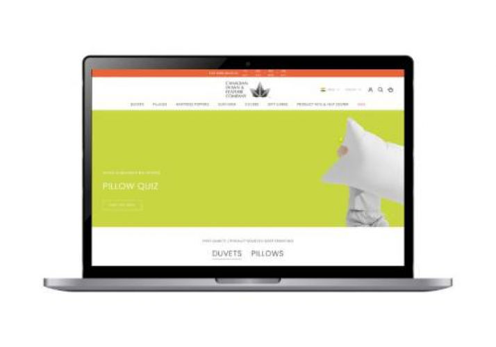 Canadian Down & Feather- Shopify screenshot 1