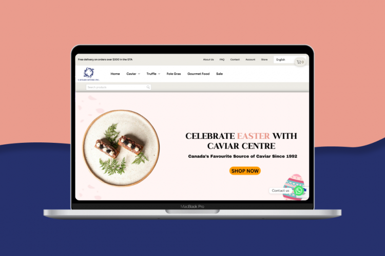 Caviar Centre screenshot 1