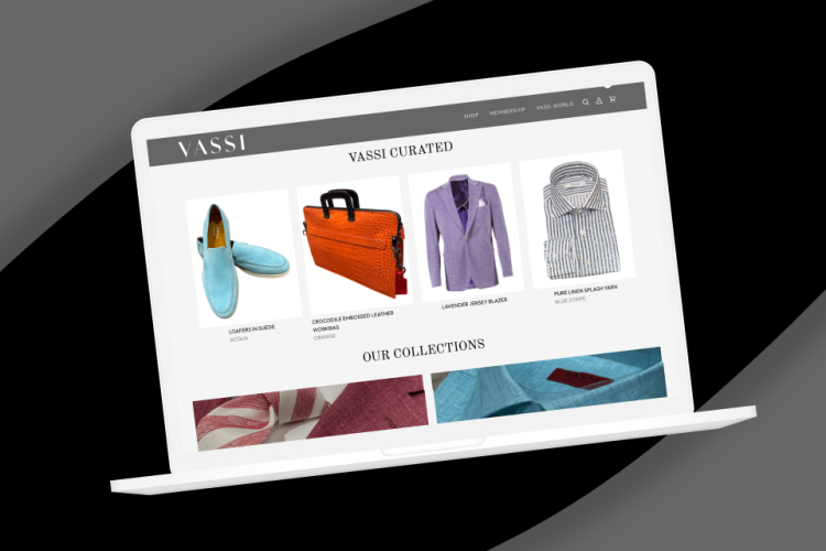 Vassi Menswear screenshot 1