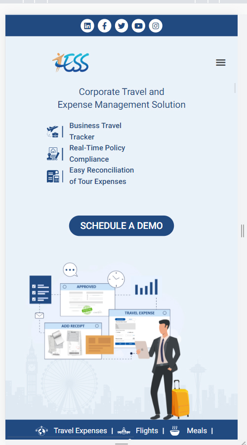 Travel Management Software and Mileage Tracker screenshot 1