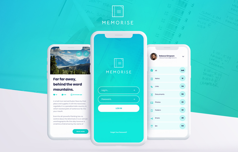 Memorise app screenshot 1